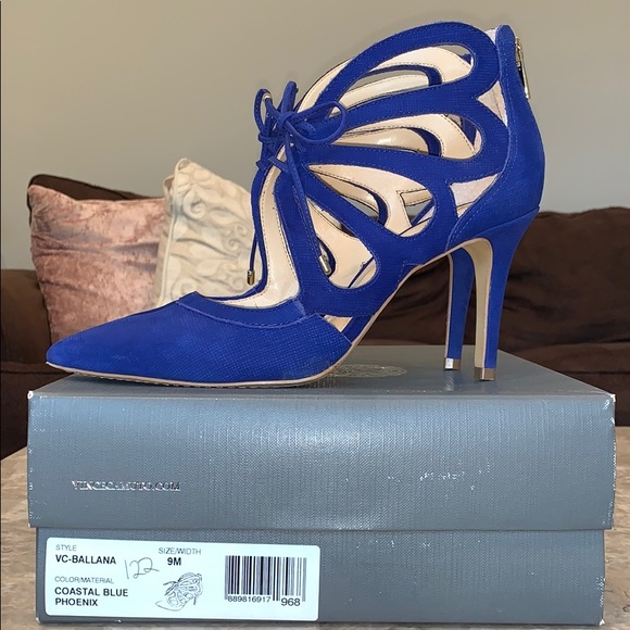 Vince Camuto Ballana Lace Up Pumps - Picture 2 of 7